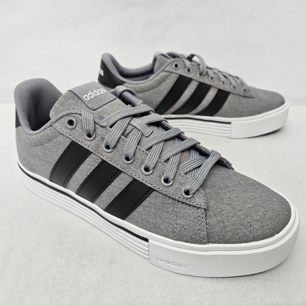 Adidas Daily 4.0 Casual Athletic Shoes IF4493 Gray Black White Men's Size 7